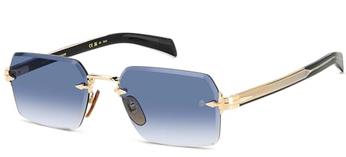 David Beckham Unisex Sonnenbrille Db 7109/S Rhl 56/20/145 Herren Sunglasses, Rhl/08 Gold Black, 56