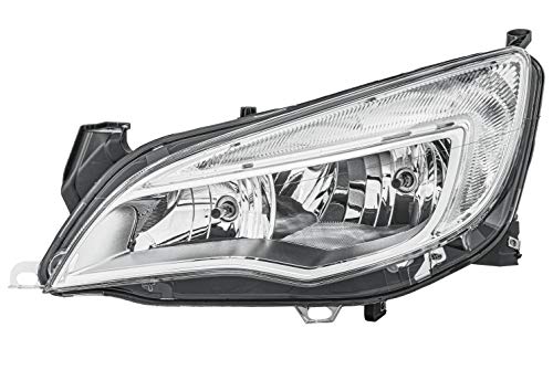 Hella 1Eg 010 011-311 Ff/Halogen Scheinwerfer - Für U.A. Opel Astra J (P10) - Chrom - Ece - Für Rechtsverkehr - Links
