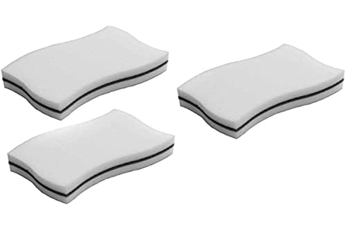 Franke 10220 Reinigungs-Schwamm 3Er Set Melaminschwamm Schmutzradierer