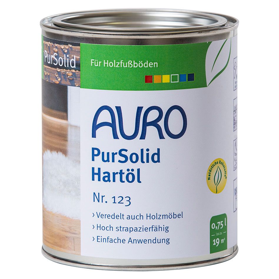 AURO Hartöl PurSolid Nr.123 Holzöl, 0,75 l
