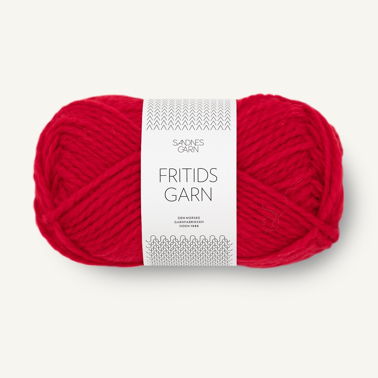 FRITIDSGARN von SANDNES GARN - RØD (4120) - 50 g / ca. 70 m Wolle