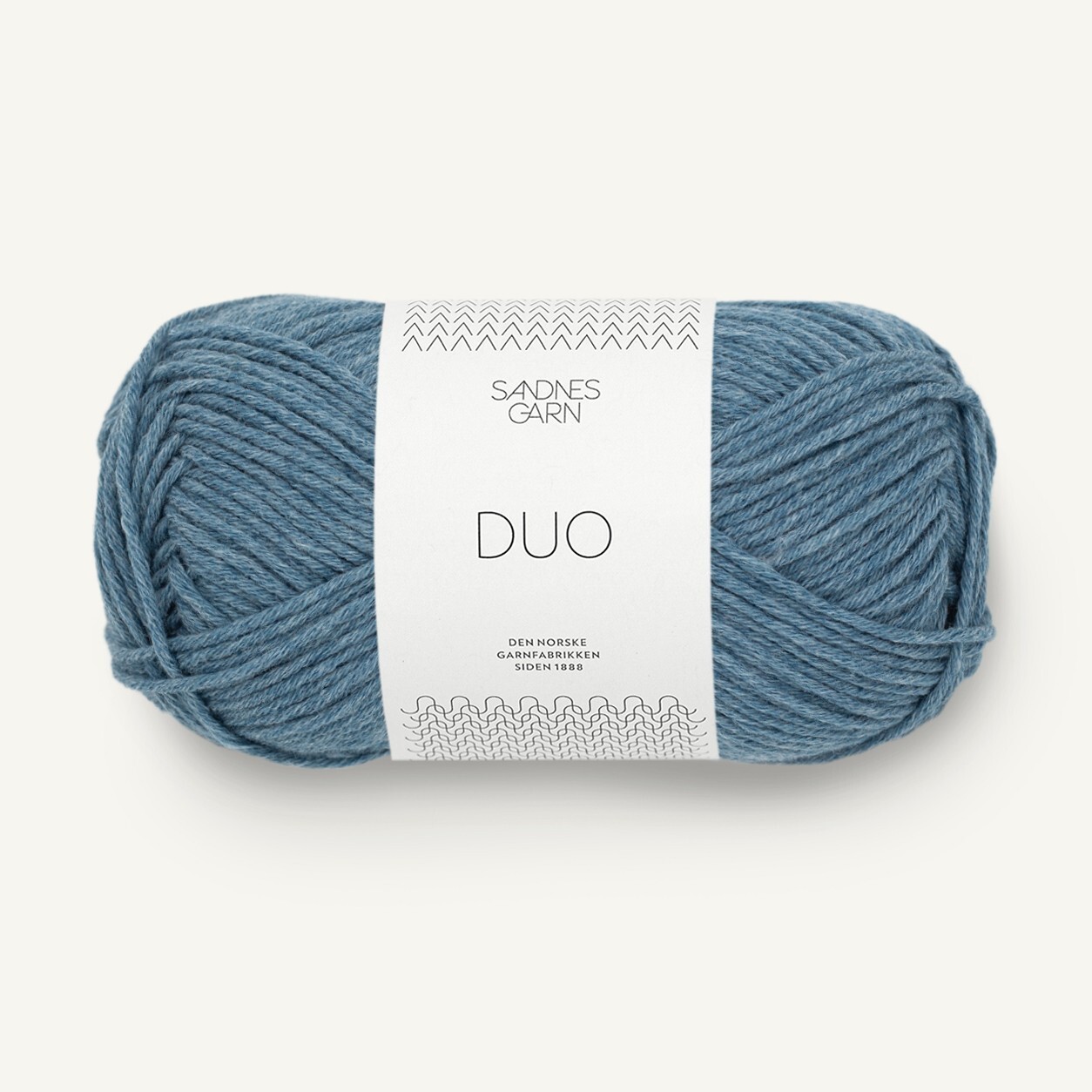 DUO von SANDNES GARN - JEANSBLÅ (6033) - 50 g / ca. 115 m Wolle