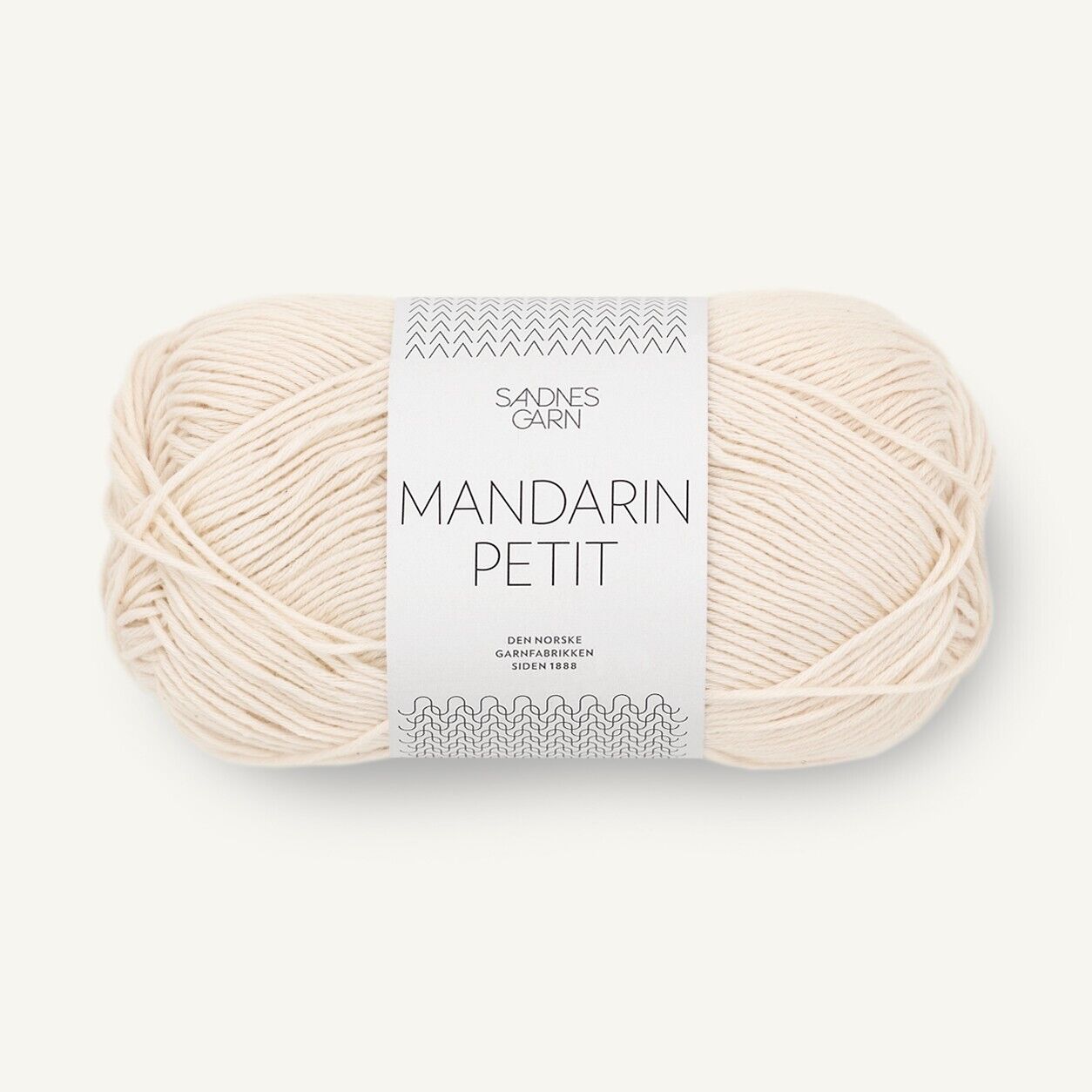 MANDARIN PETIT von SANDNES GARN - NATUR (1012) - 50 g / ca. 180 m Wolle