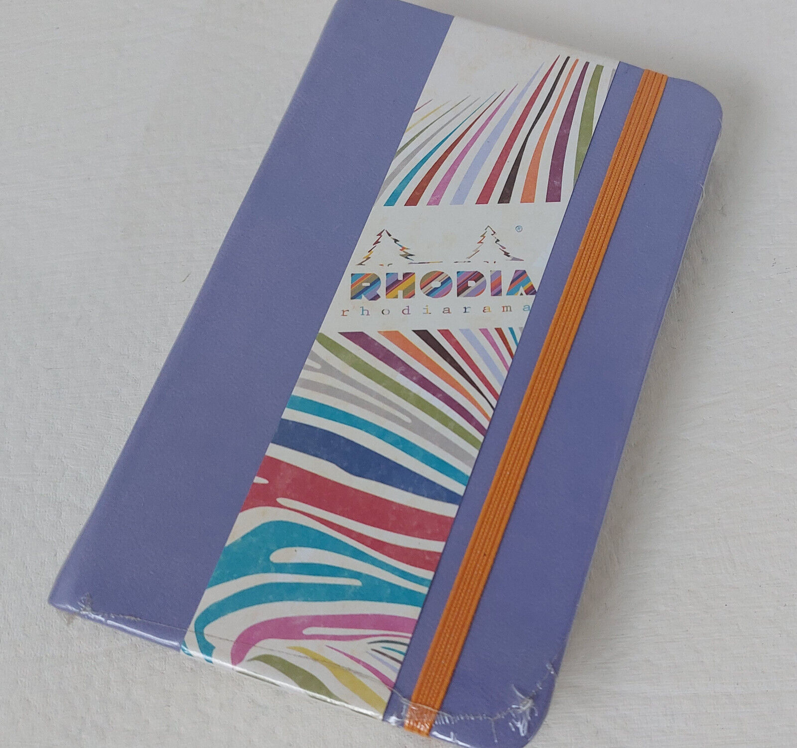 RHODIA rhodiarama A6 Notizbuch Hardcover Kunstleder blanko Farbe iris