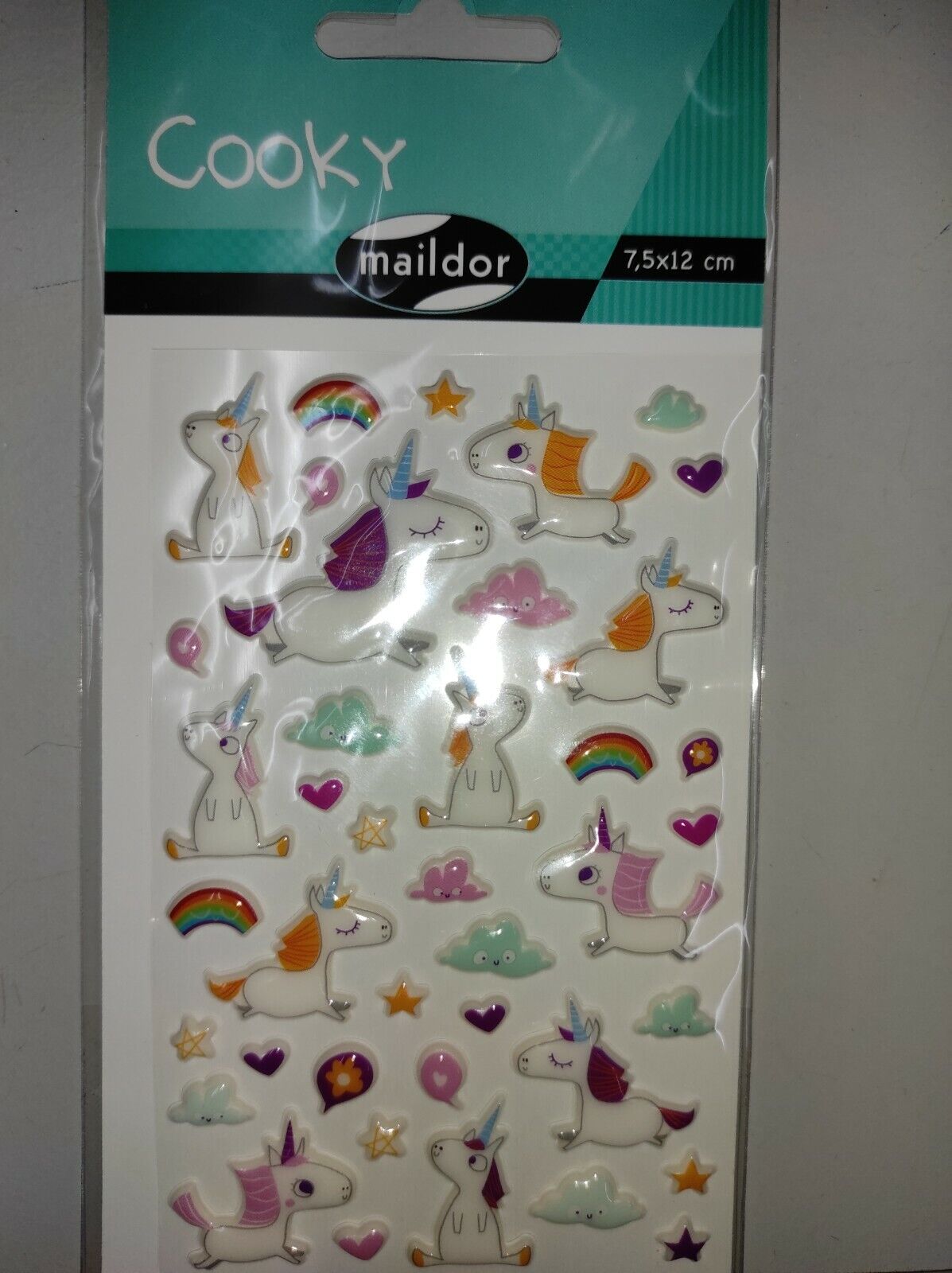 Maildor Cooky Sticker CY063O Einhörner