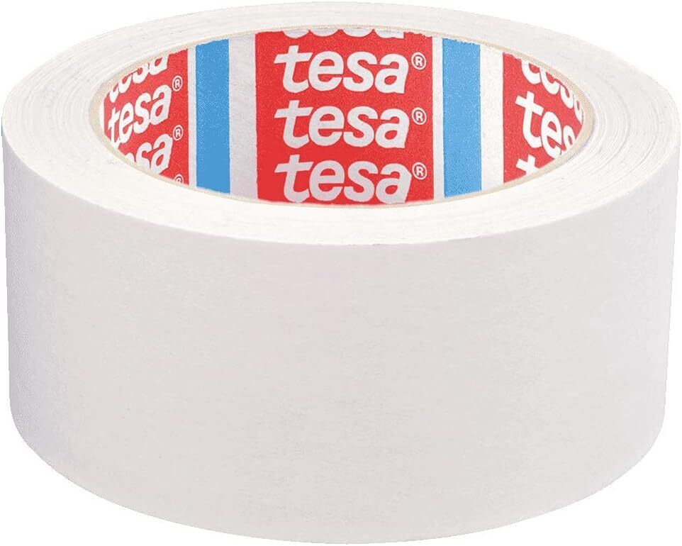 tesapack Verpackungsklebeband 4313 aus Papier 50 mm x 50 m chamois