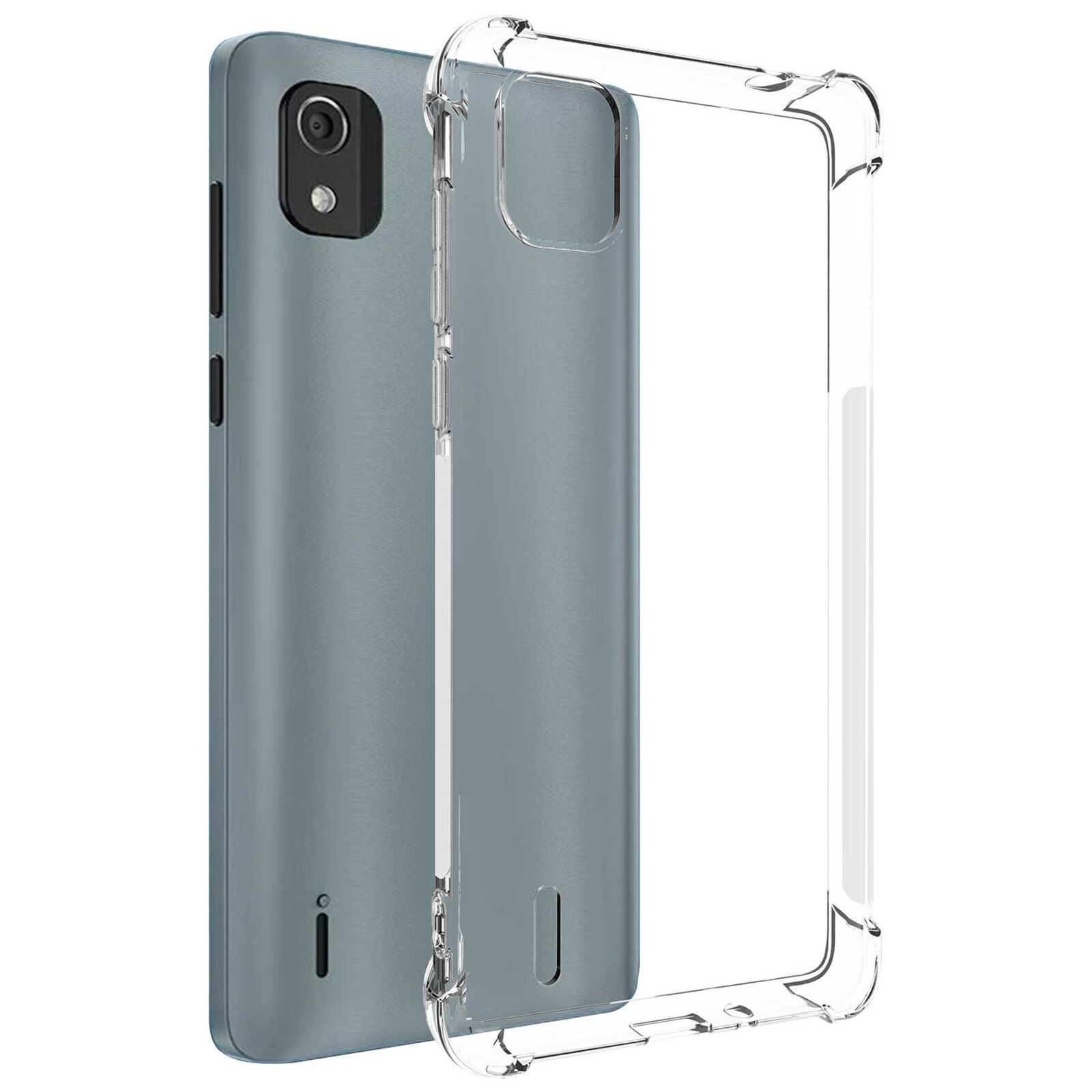 Anti-Shock Schutzhülle für Nokia C2 2nd Edition 2022 (TA-1468) Cover Case Tasche