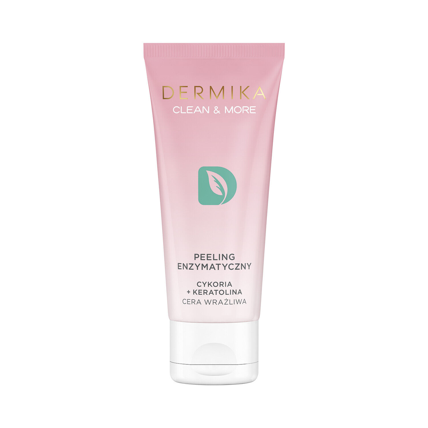 5902046765811 Clean & More peeling enzymatyczny do cery wrażliwej Cykoria