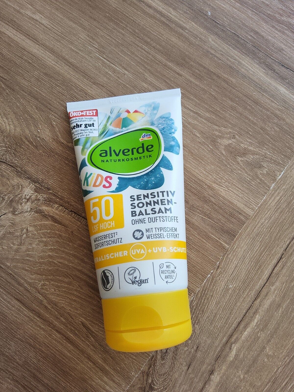 kinder sonnencreme Alverde Naturkosmetik Kids 50 Sensitiv Sonnenbalsam...