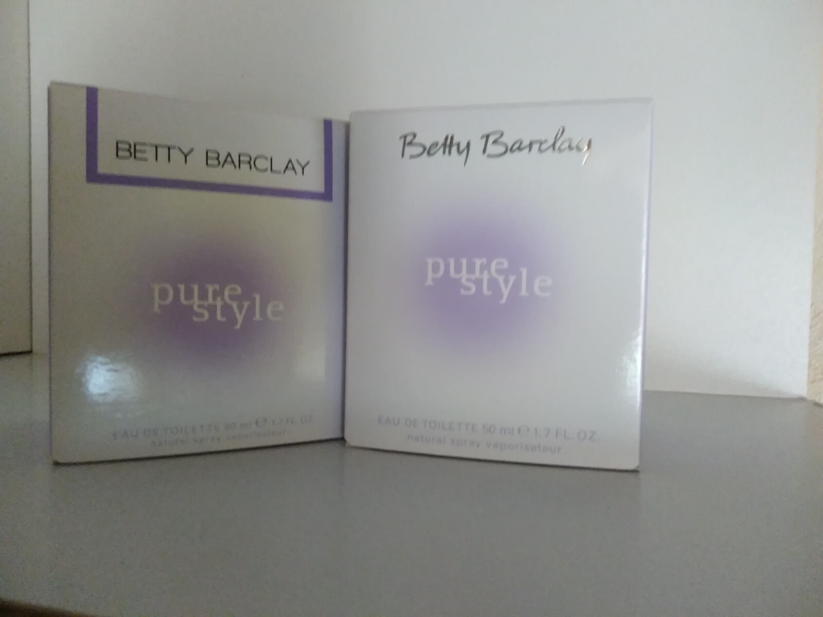 „449,90  € / l“  Betty Barclay Pure Style 2 x 50 ml Eau de Toilette