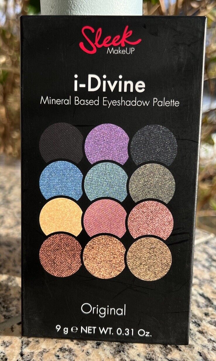 Sleek i-Divine Mineral Based Eyeshadow Palette 594 Original 9 g 🌸