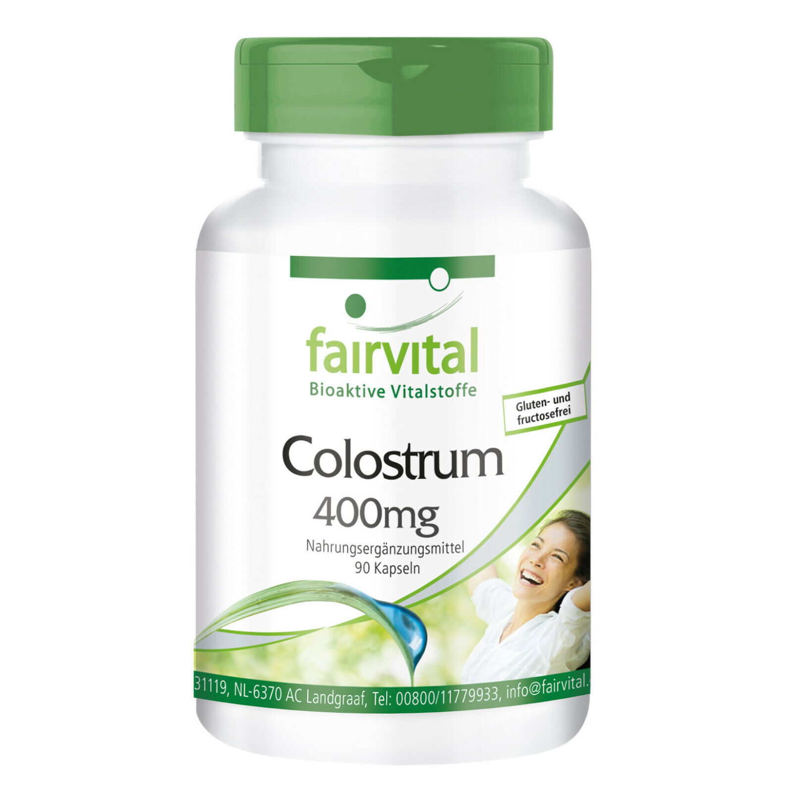 Colostrum 400mg - 90 Kapseln - 30% Immunglobuline G - Immunsystem | fairvital