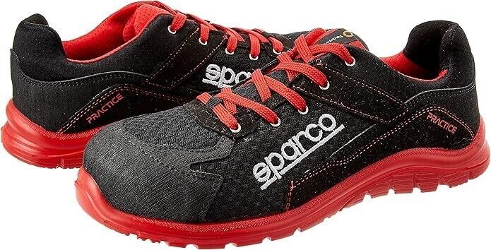 SPARCO Practice S1P green leichte Arbeitsschuhe Sicherheitsschuhe