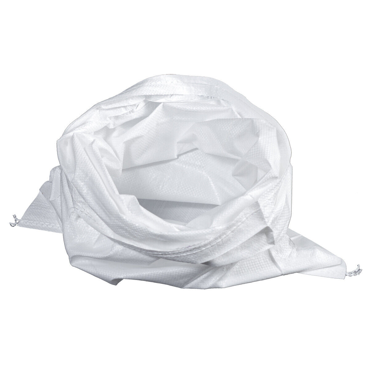50 Stk. HaGa® Gewebesack 90cm x 140cm Schwerlastsack PP-Sack Getreidesack weiß