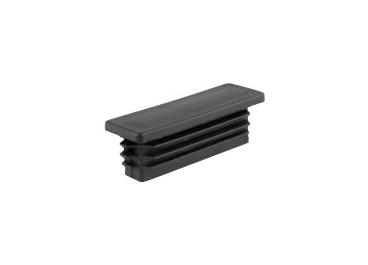 10x Abdeckkappe 60x20mm Aluprofil Schutz Kappe Profil Endkappe Profilabdeckkappe