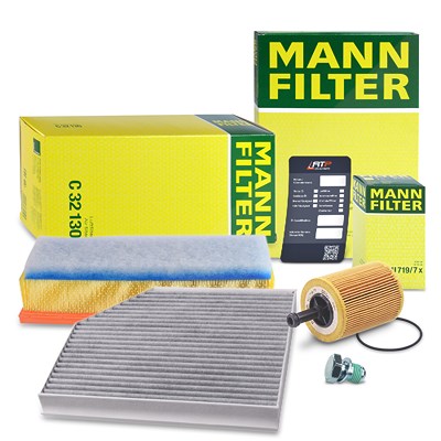 Mann-filter Inspektionspaket Filtersatz SET A für Audi