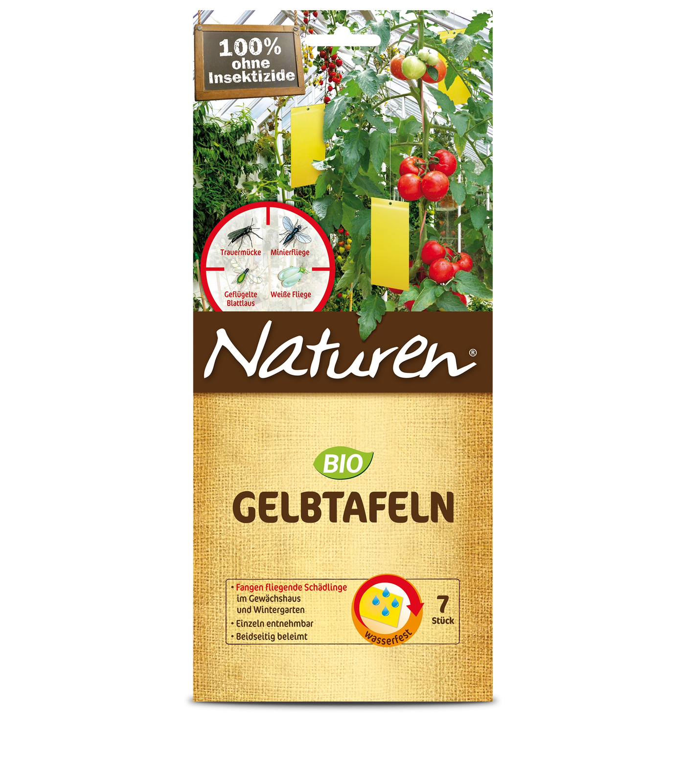 Celaflor Gelbtafeln-7Stück-Insektenfalle