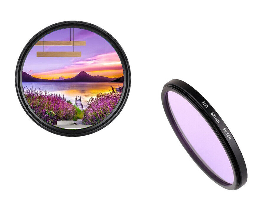 dHD DIGITAL Marken FLD Filter 62mm Fluoreszenzfilter Fluoreszenz 62 mm