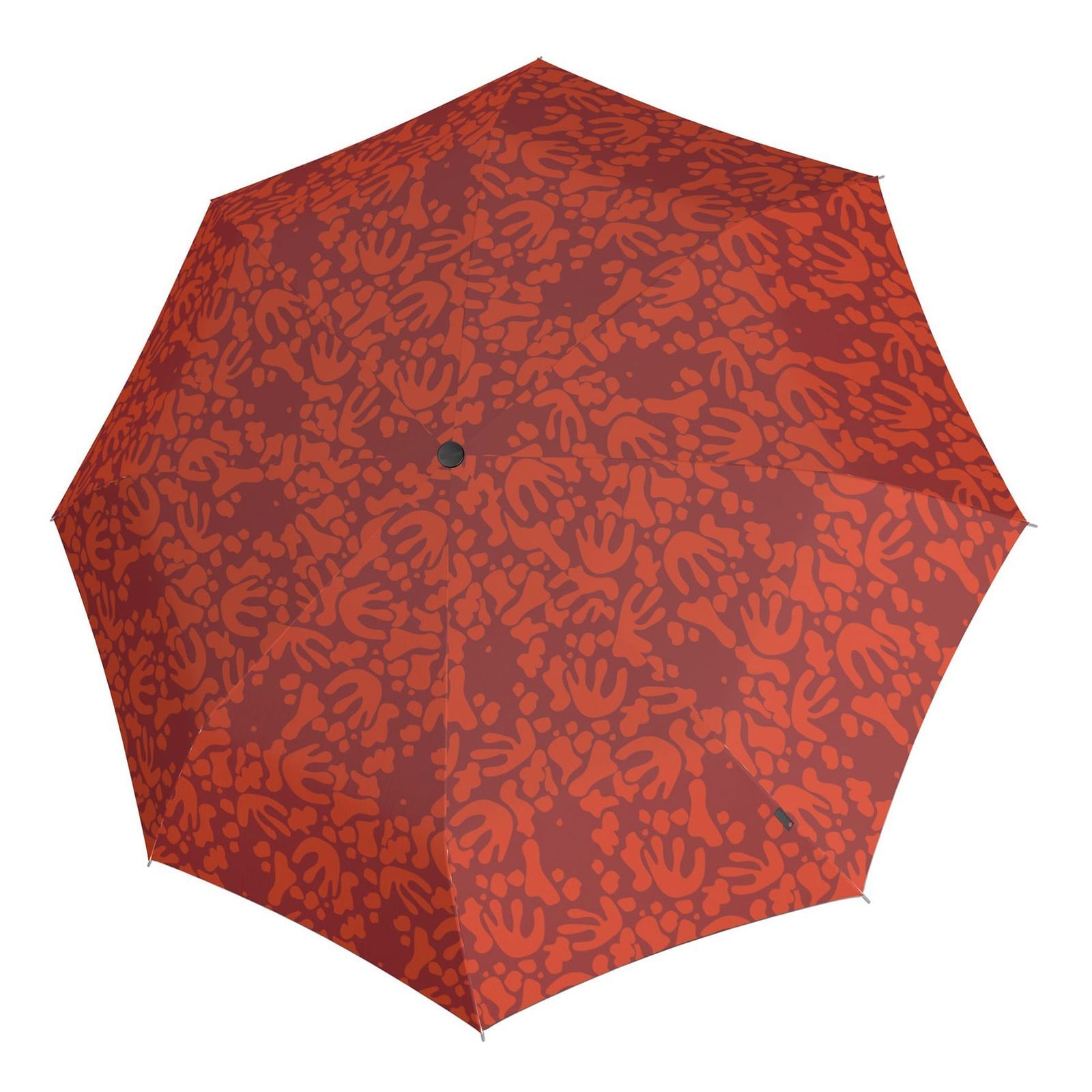 Knirps A.050 Medium Manual Organic Regenschirm Magma rot dunkelrot Neu