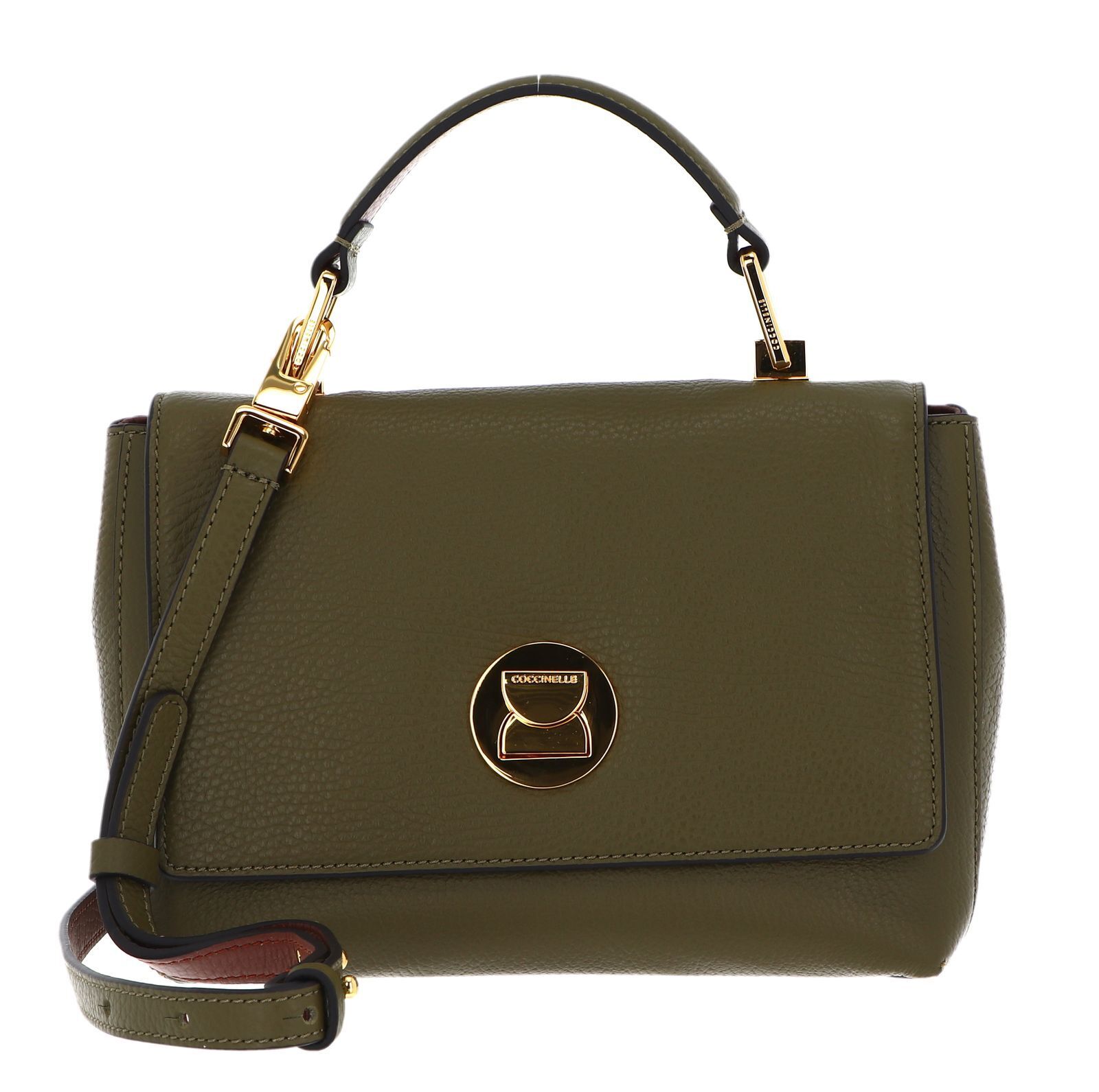 COCCINELLE Liya Handbag Abendtasche Loden / Brule khaki