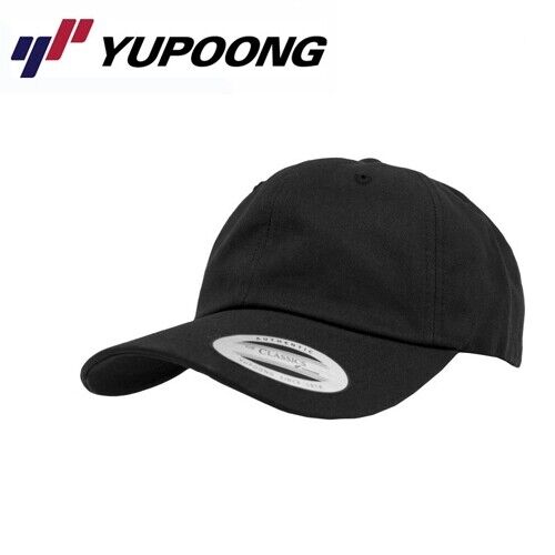 Yupoong Low Profile Cotton Twill Baseball Cap Kindergröße Youth Schwarz