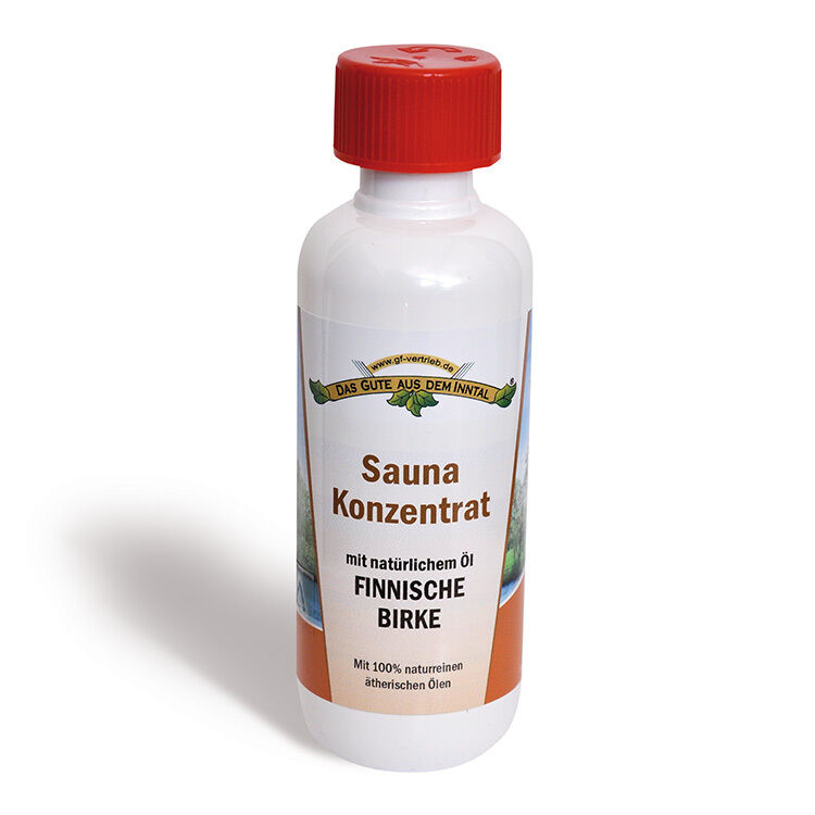 Sauna Konzentrat Finnische Birke 250 ml - Saunaduft Aufgussmittel Saunaaufguss