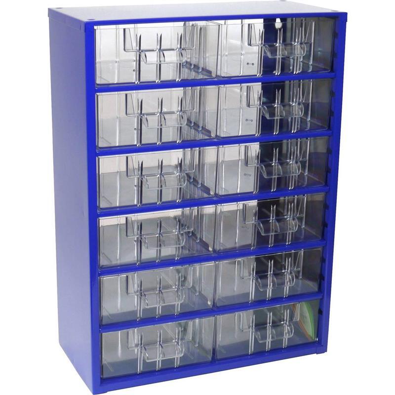 Schubladen Magazin - 12xD, 12xE Kleinteilmagazin