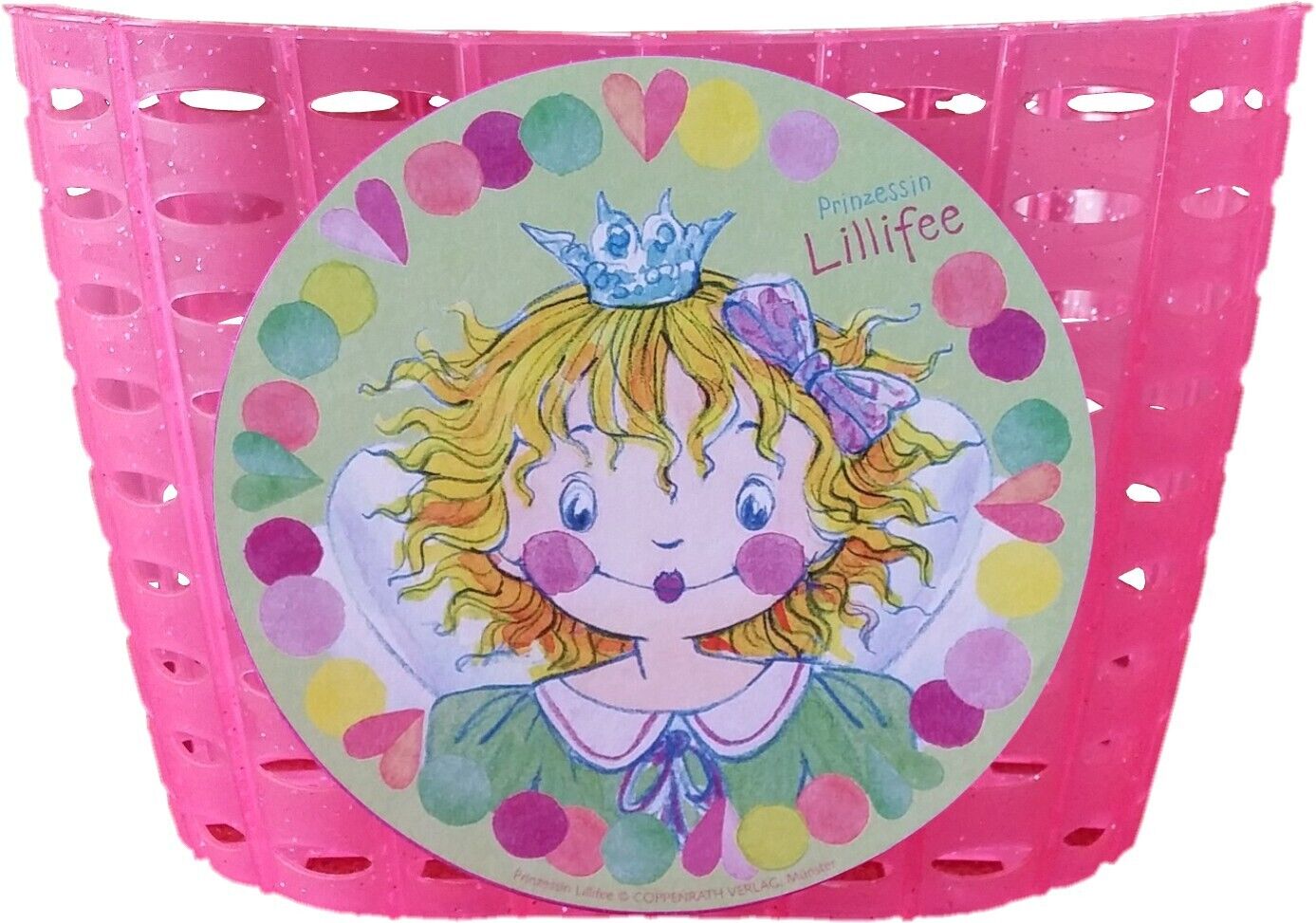 Prinzessin Lillifee Kunststoffkorb, Farbe: rosa (825053)