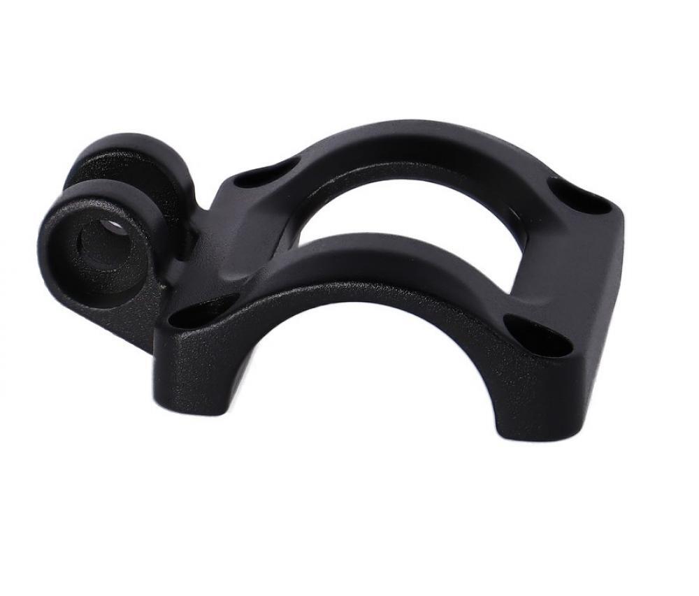 Ergotec Fahrrad Vorbau Frontkappe Integra BK Ahead schwarz Aluminium