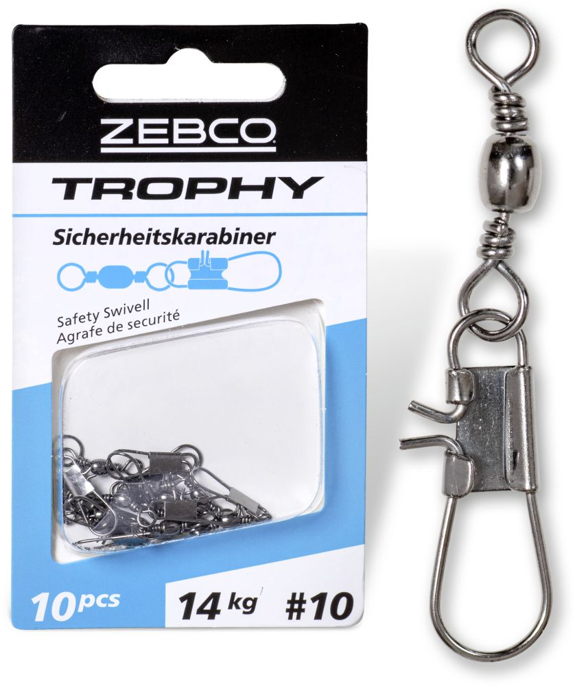 Zebco Gr.: 12 L: 26mm Trophy Sicherheitswirbel 14kg