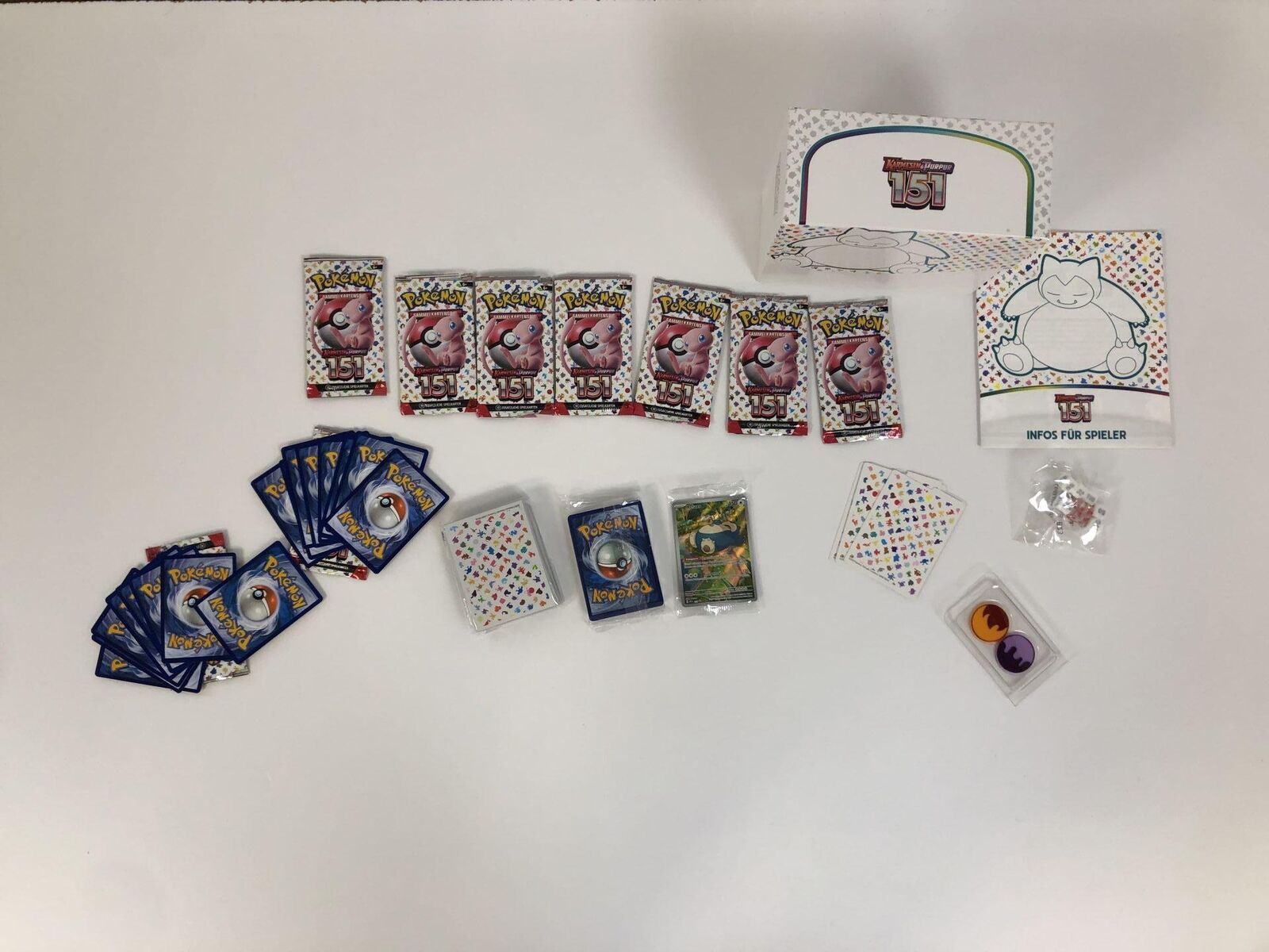 Pokémon - Karmesin & Purpur 151 Top Trainer Box-Unvollständig