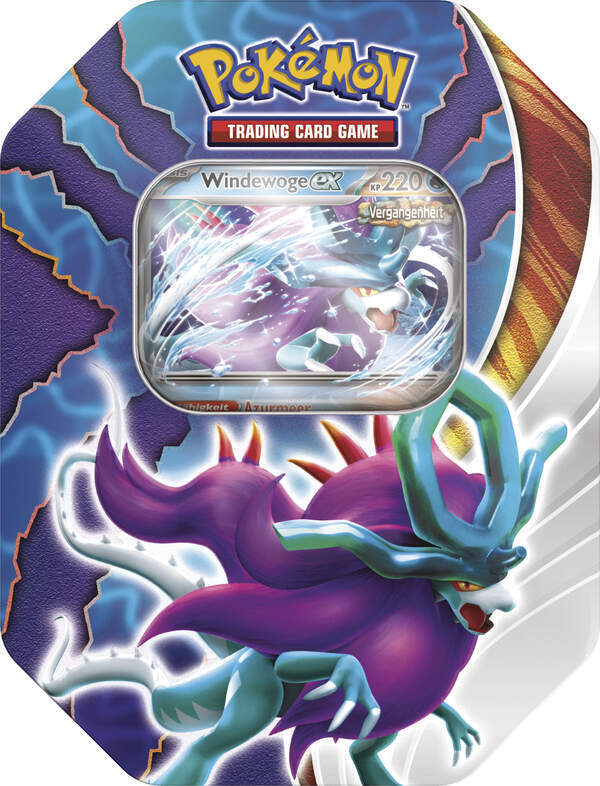 Pokemon Windewoge ex Tin Box 2024 - DEUTSCH - NEU & OVP!