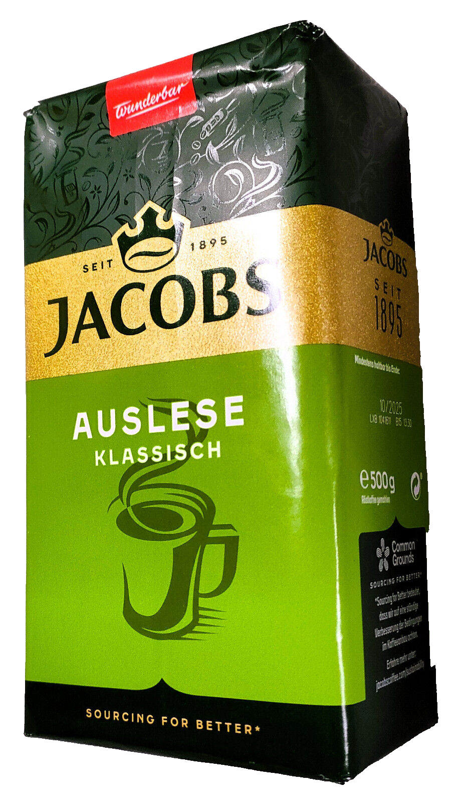 Jacobs Filterkaffee Auslese Klassisch gemahlener Kaffee  500g NEU