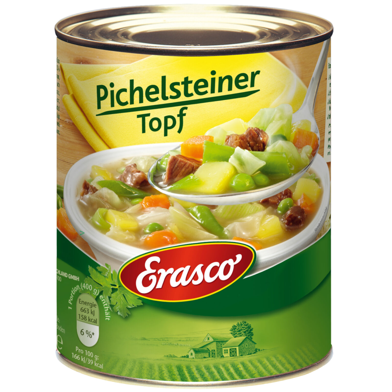 Erasco Pichelsteiner Topf Fertiggericht 1x800g Dose