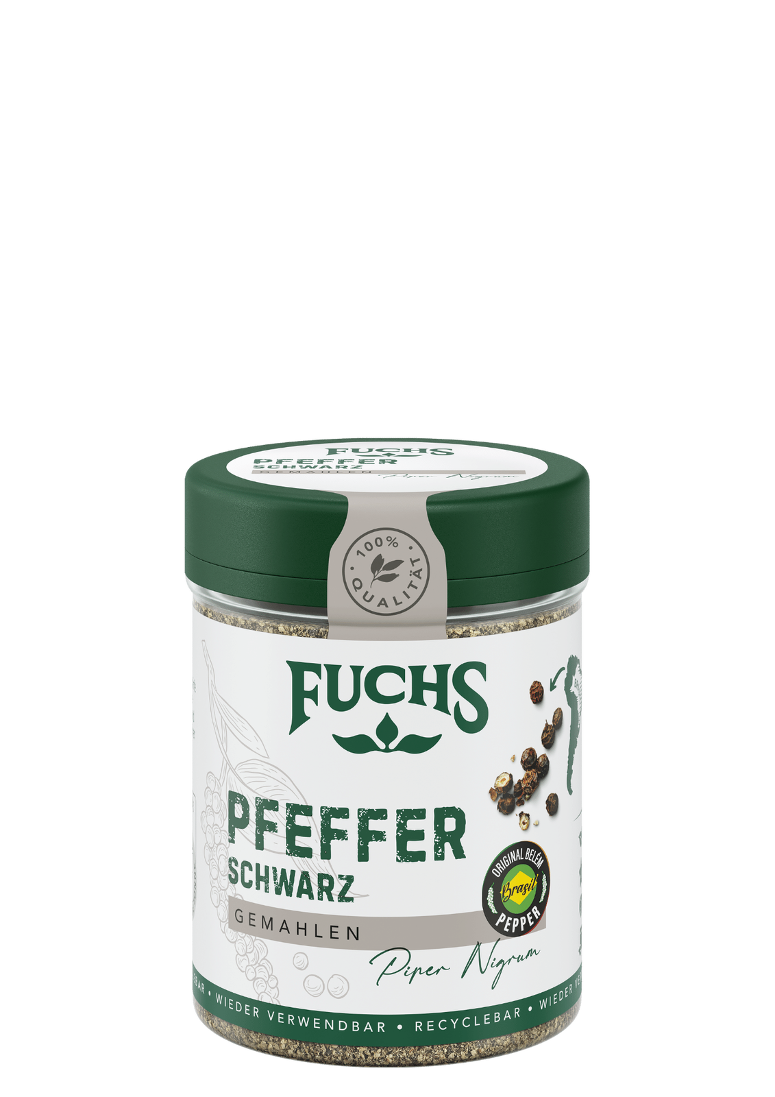 FUCHS Pfeffer schwarz gemahlen  0.060kg 4027900117665