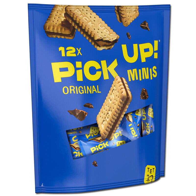 (18,66€/1kg) Leibniz Pick Up Choco Minis im Beutel 12 Riegel