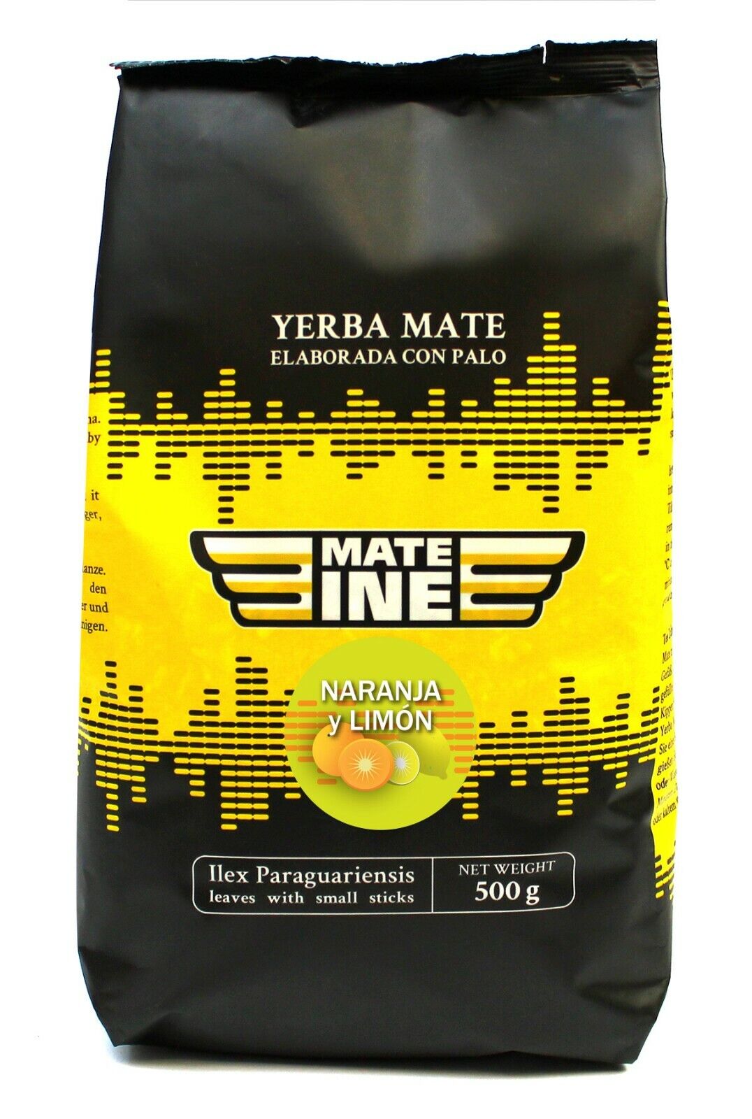 Mate Tee Mateine Naranja y Limon Fruchte 500g aus Paraguay