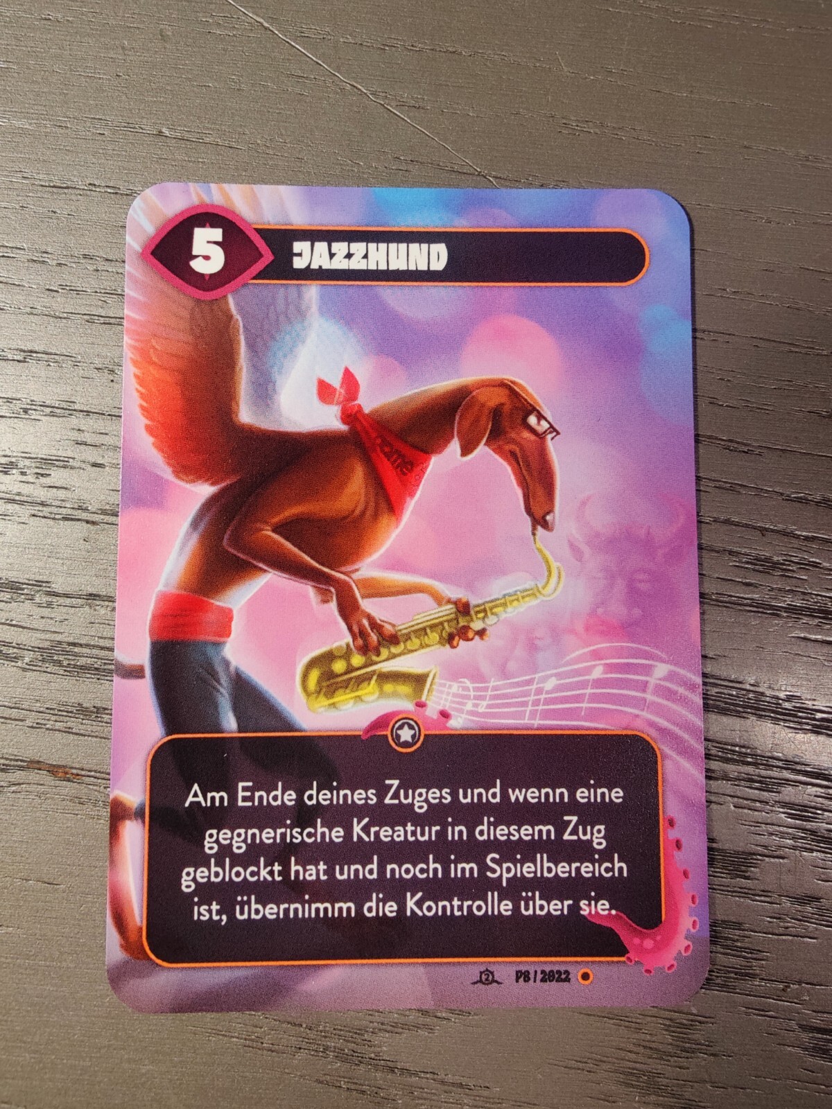 Jazzhund P8 Mindbug Promo Karte 2022 Neu Mindlabs