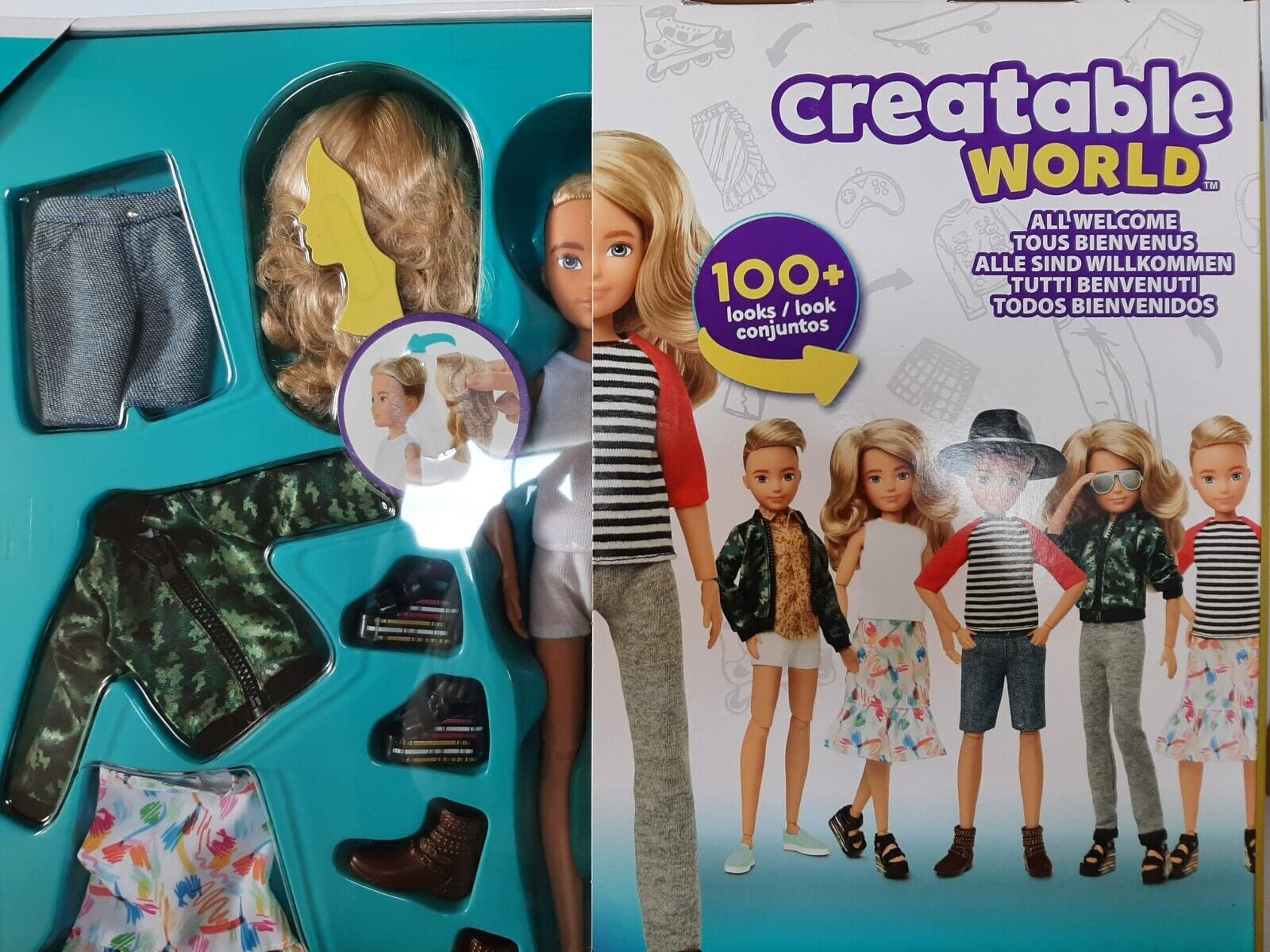 Mattel Blondes Creatable World GGT67