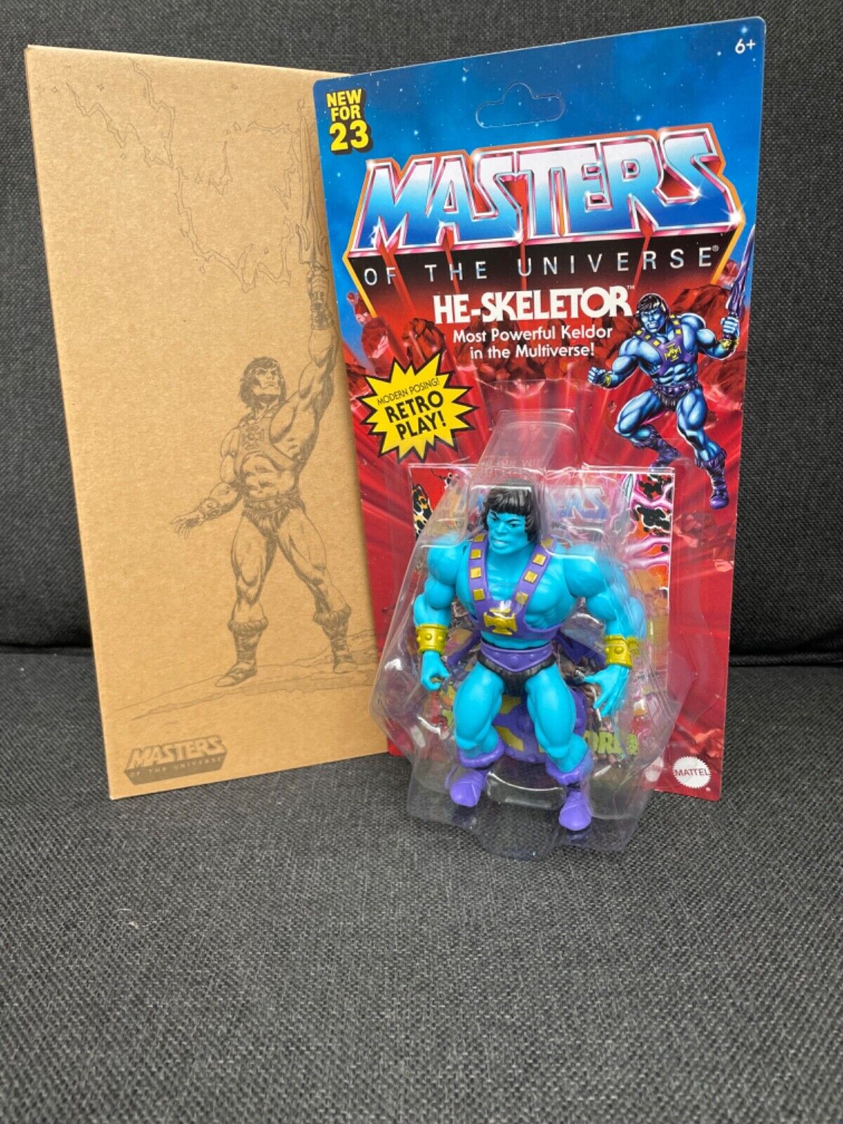 Masters of the Universe Origins He-Skeletor Mattel Creations exclusive MOC
