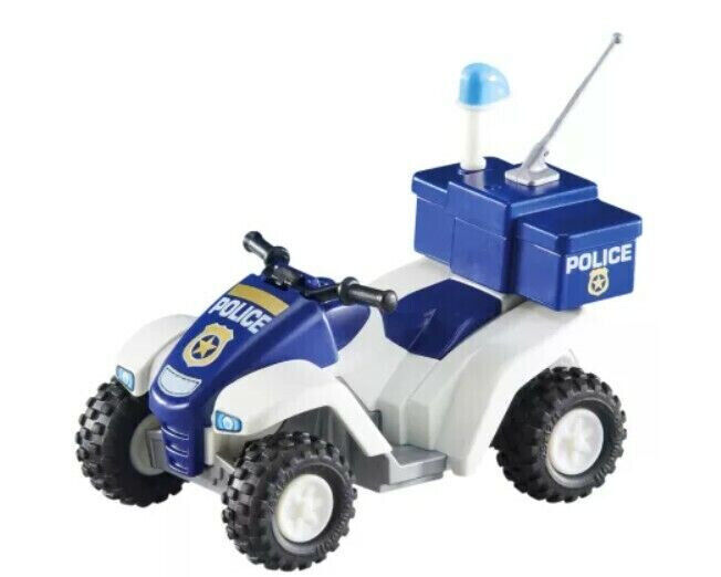 Playmobil 6504 Polizei-Quad mit Rückzugsmotor - Neu OVP im Polybeutel