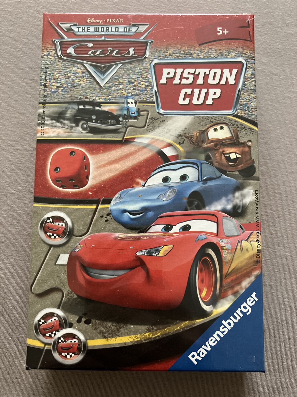 Ravensburger Cars Piston Cup - ab 5 Jahren - 2008 - Reisespiel