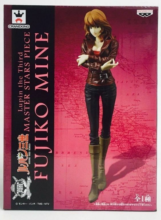 Lupin III Mine Fujiko Master Stars Stück PVC action figure statue BANPRESTO