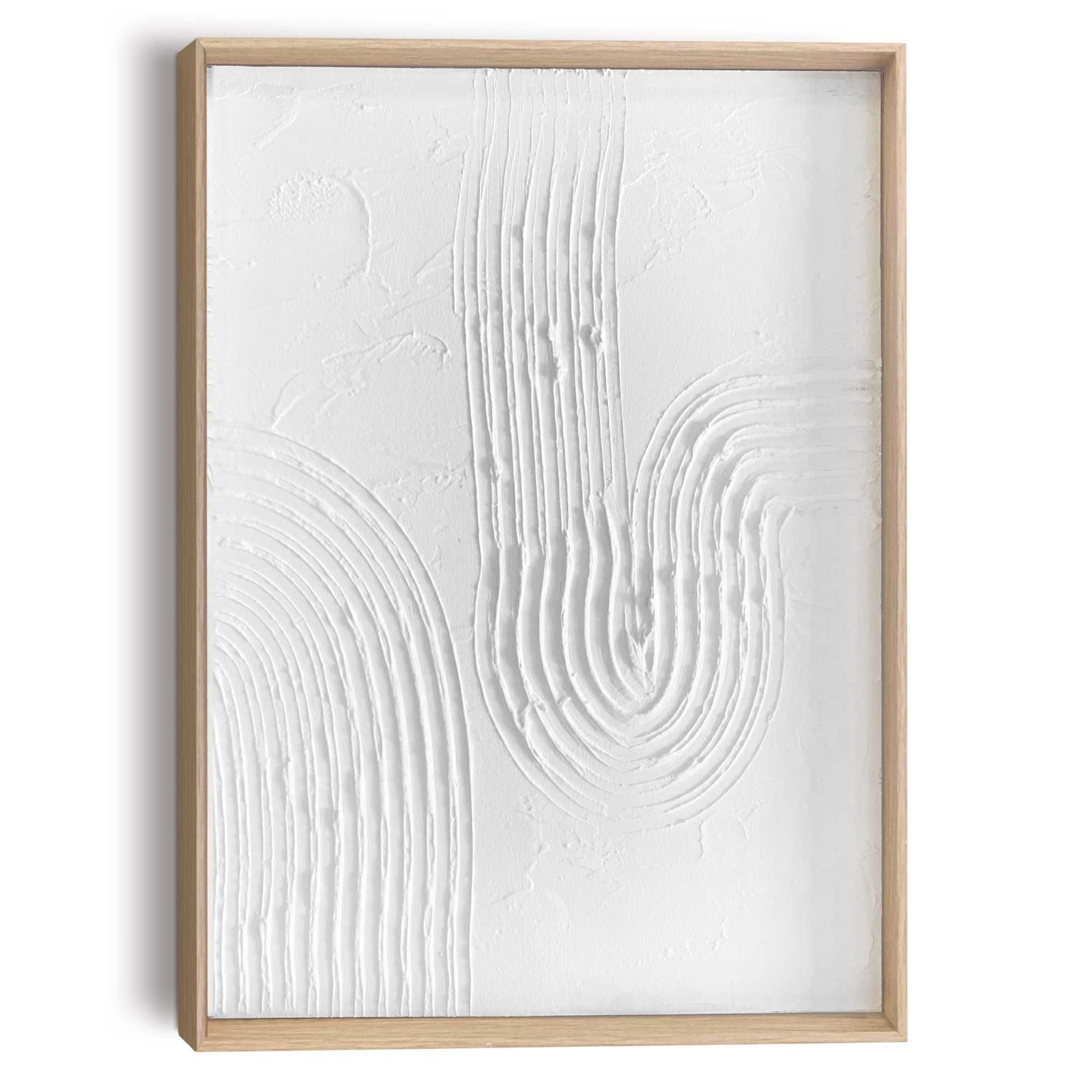 Bild SHARP (BH 30x40 cm) BH 30x40 cm weiß Kunstdruck Gemälde Wandbild