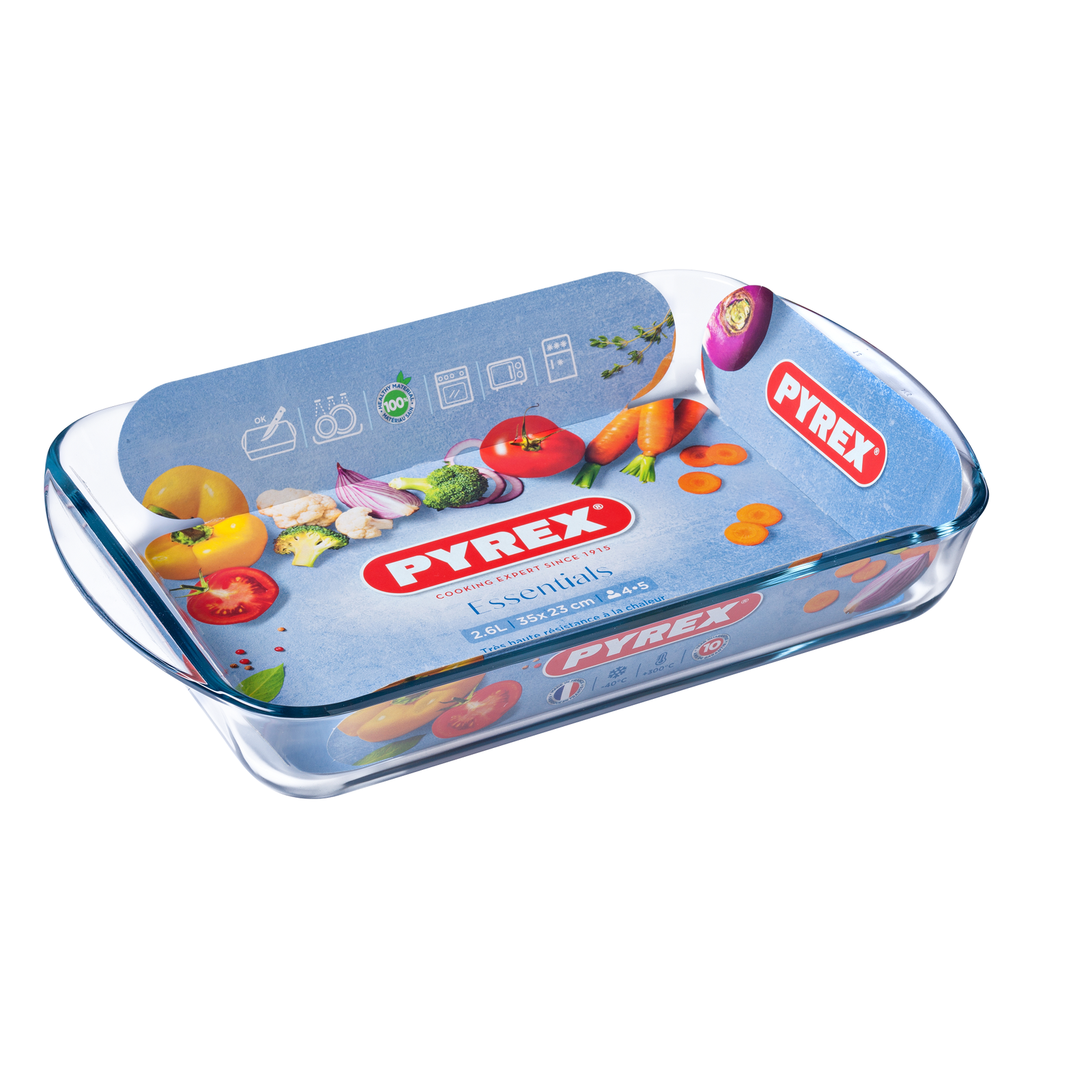 Auflaufform Glasbräter Ofenform Tiramisu Lasagne Kuchenform Pyrex 34 x 2...