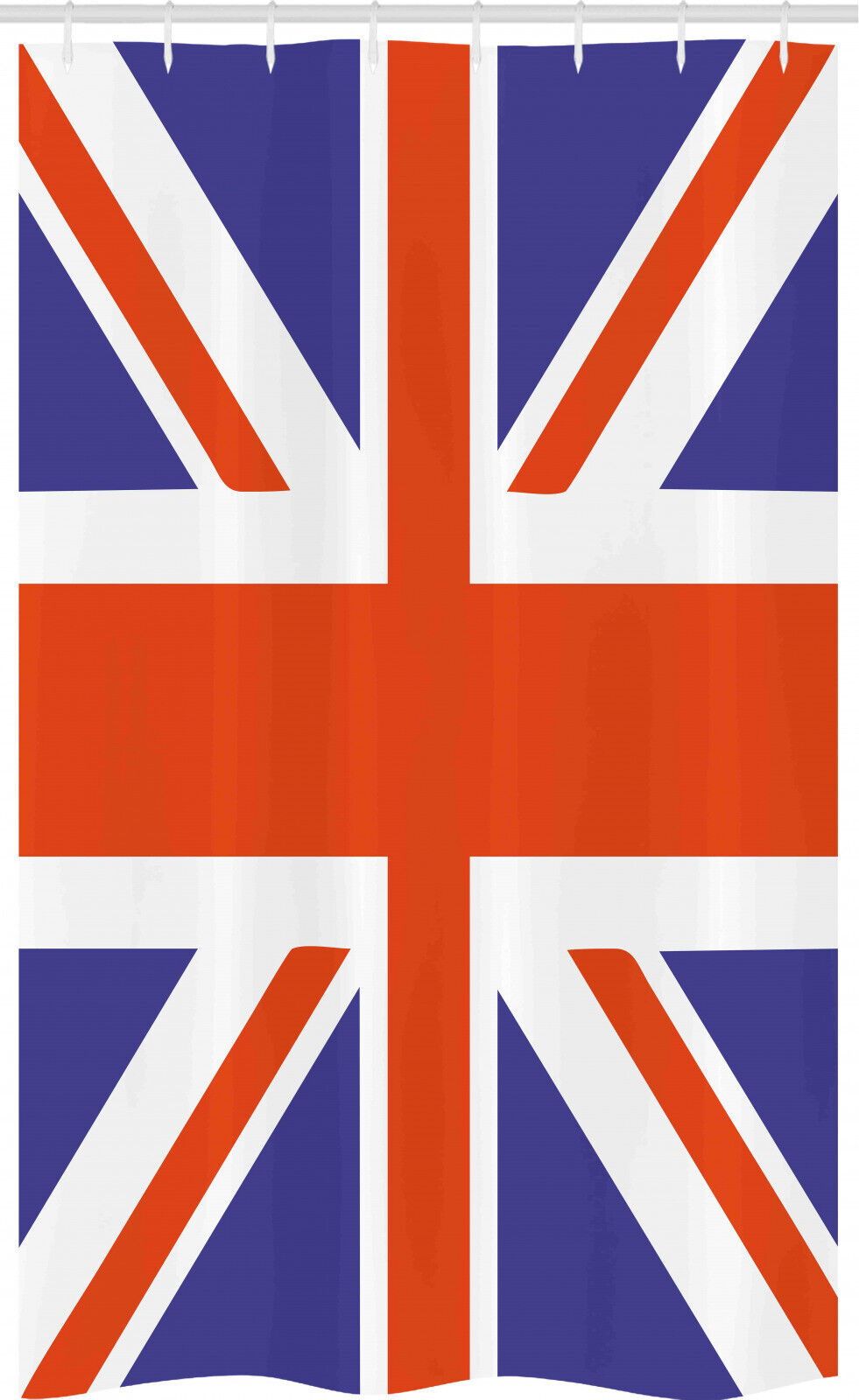 Union Jack Schmaler Duschvorhang Britische Loyal