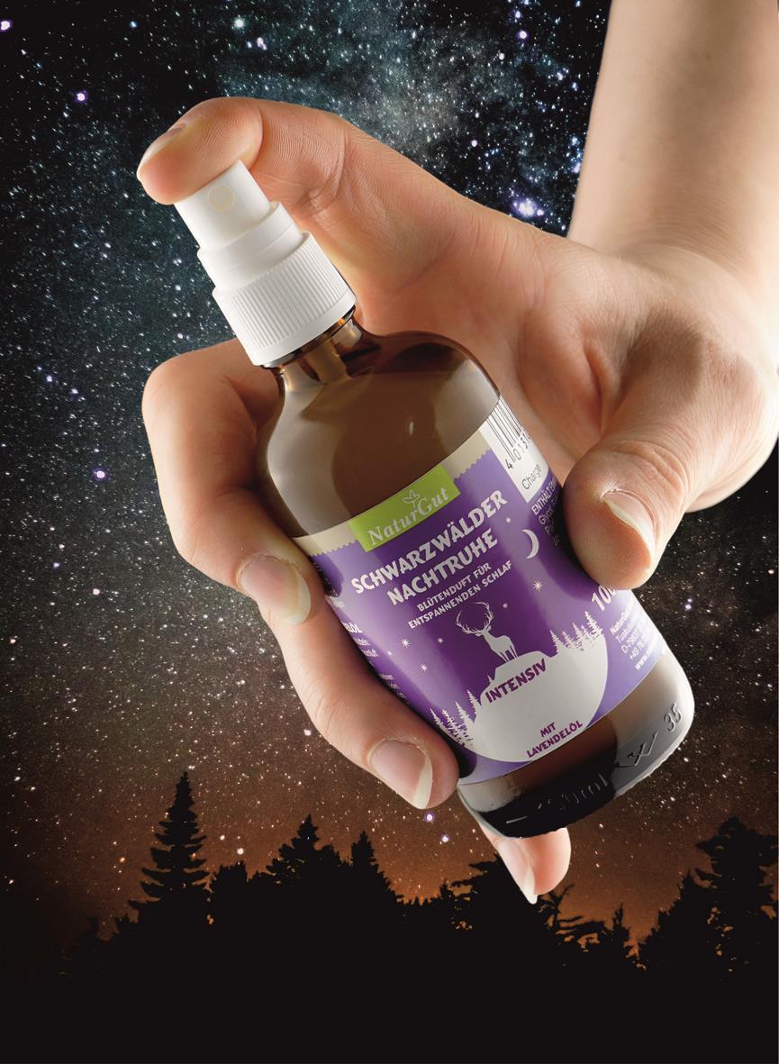 Schwarzwälder Nachtruhe Intensiv Lavendel Gute Nacht Spray Schlaf Beruhigung