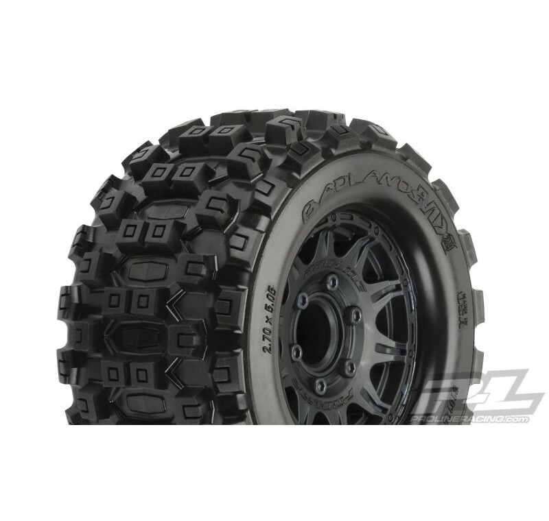 Pro-Line 10125-10 Badlands MX28 All Terrain Reifen V/H 2.8 Raid Felge 6X30