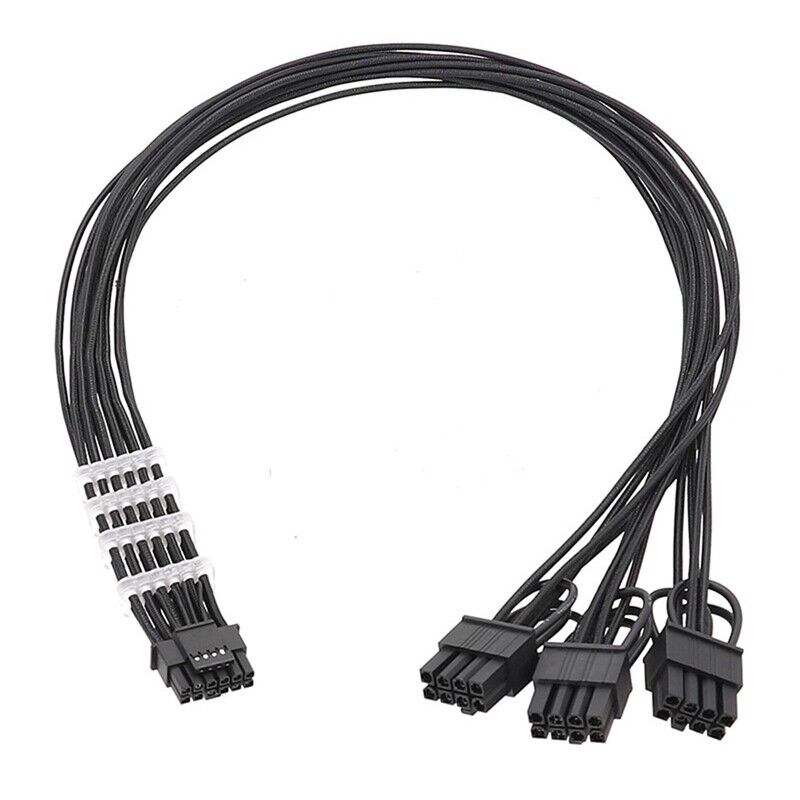 PCIE 3x8Pin auf 12+4PIN Netzteilkabel PCIE 12+4Pin PSU Modularkabel für  Th5627