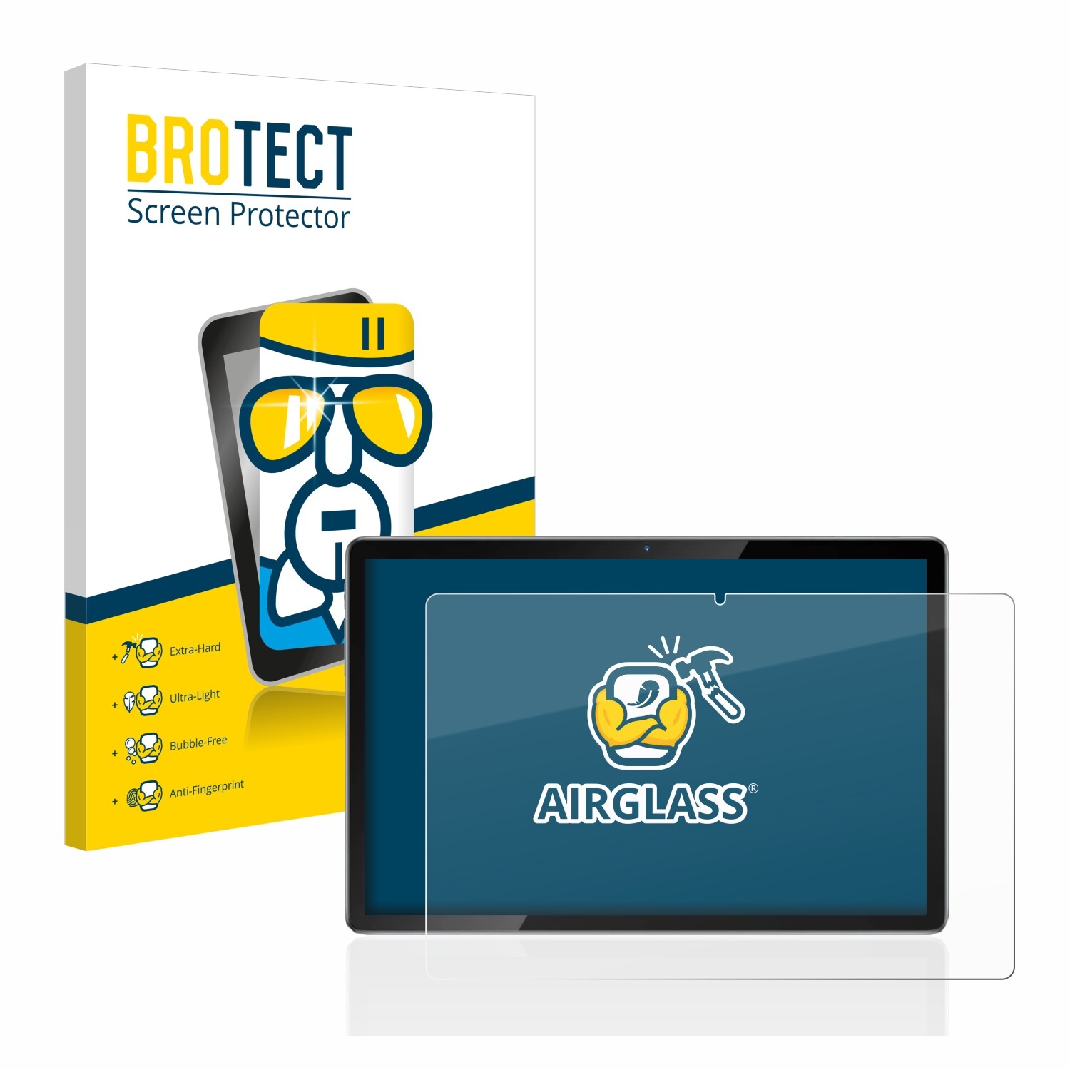 BROTECT Schutz Glas Folie für Blackview Tab 12 Pro Display 9H Panzerfolie